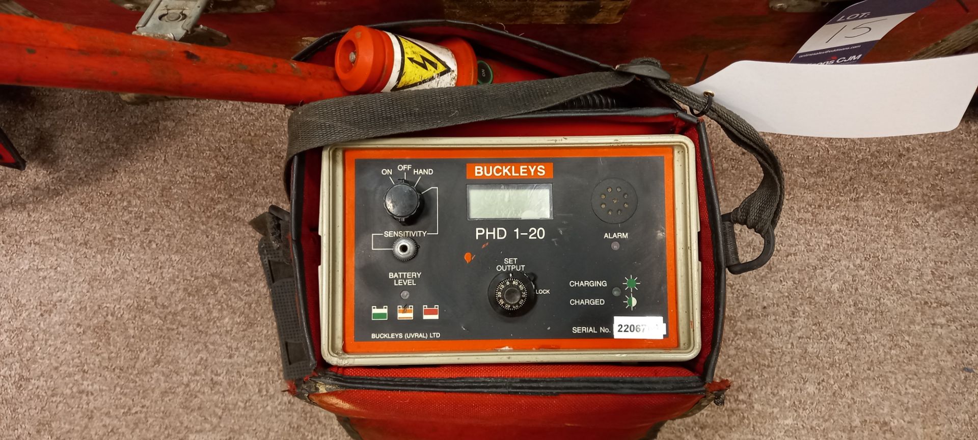 4x Buckleys DHD1-20 Pinhole Detector - Image 2 of 2