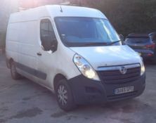 Vauxhall Movano 33 FWD 2.3 CDTi H2 125ps Panel Van, registration DU65 GPO, first registered 1.10.