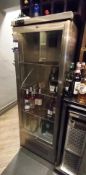 Osborne Glass Fronted Fridge (Contents not include