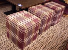 3 x Cube Shaped Futons