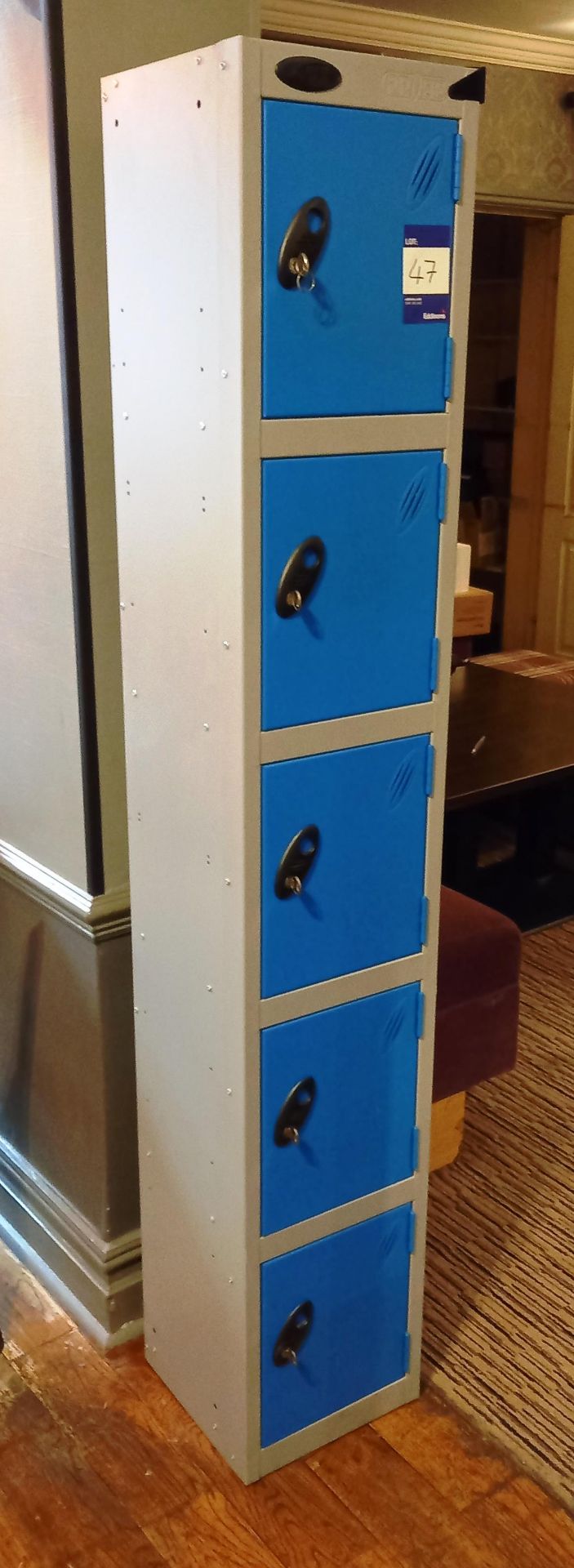 2 x 5 Door Lockers Approx. 6ft High - Image 2 of 2