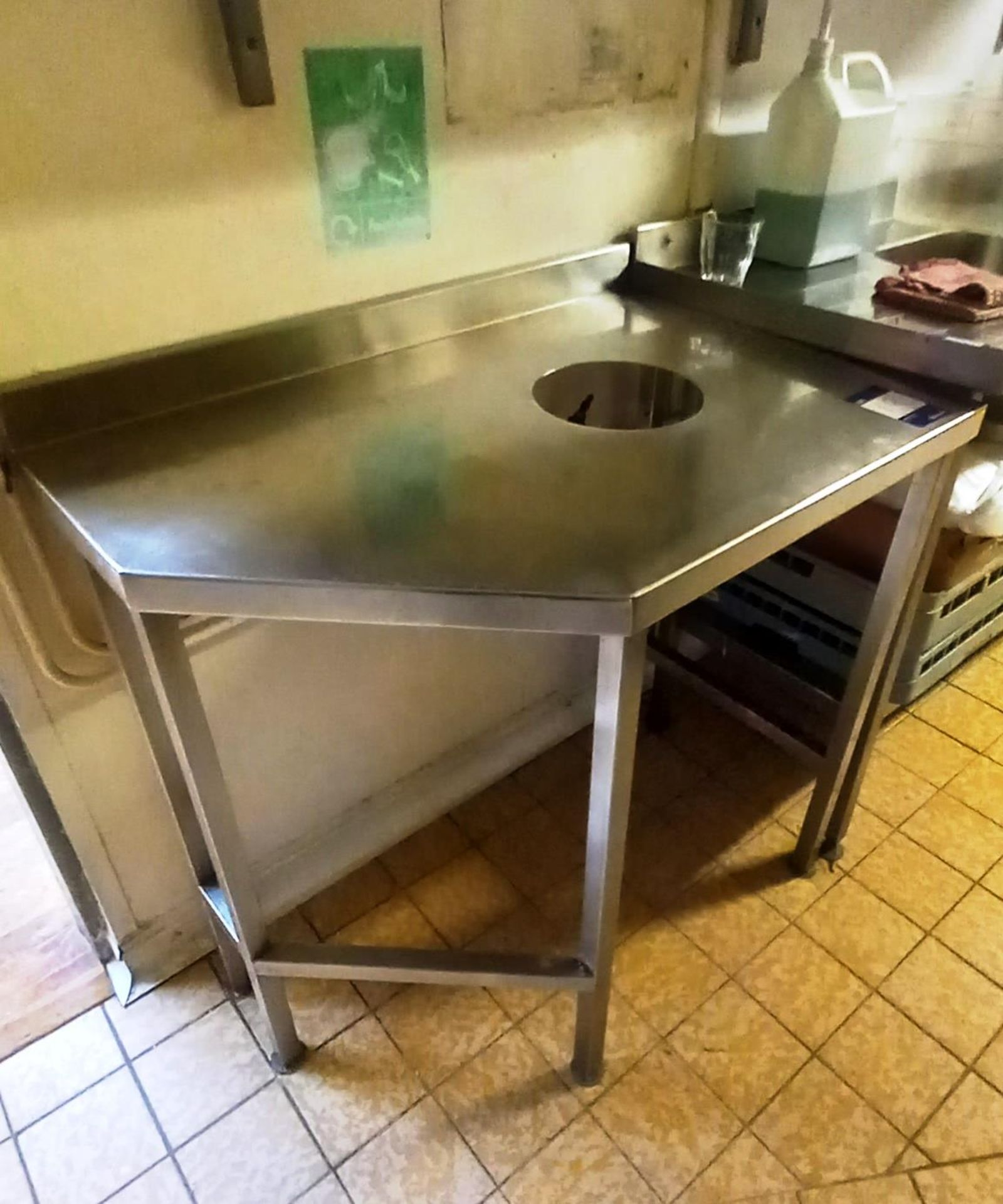 Stainless Steel Food Waste Unit