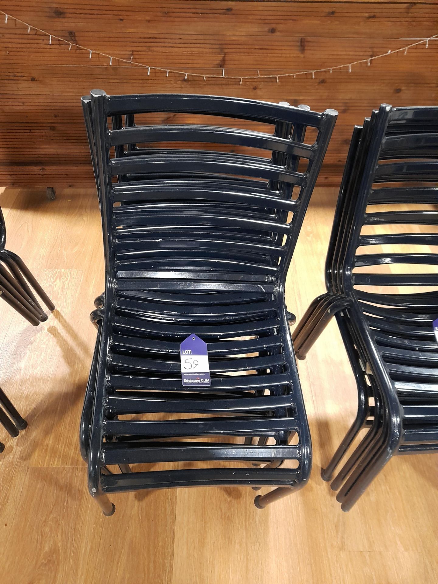 5 x Metal chairs