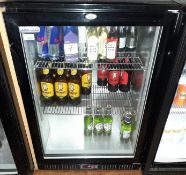 Cater-Cool single door undercounter drinks chiller (Approximately 600 x 900 x 900)