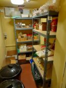 2 x Boltless shelving units (Approximately 900 x 450 x 1800), purchaser to remove / dismantle