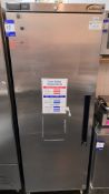 Williams HA400SA R1 single door upright mobile refrigerator (Approximately 650 x 1700 x 650)