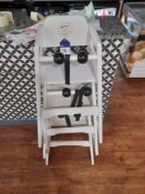3 x Scandinavian Selection high chairs