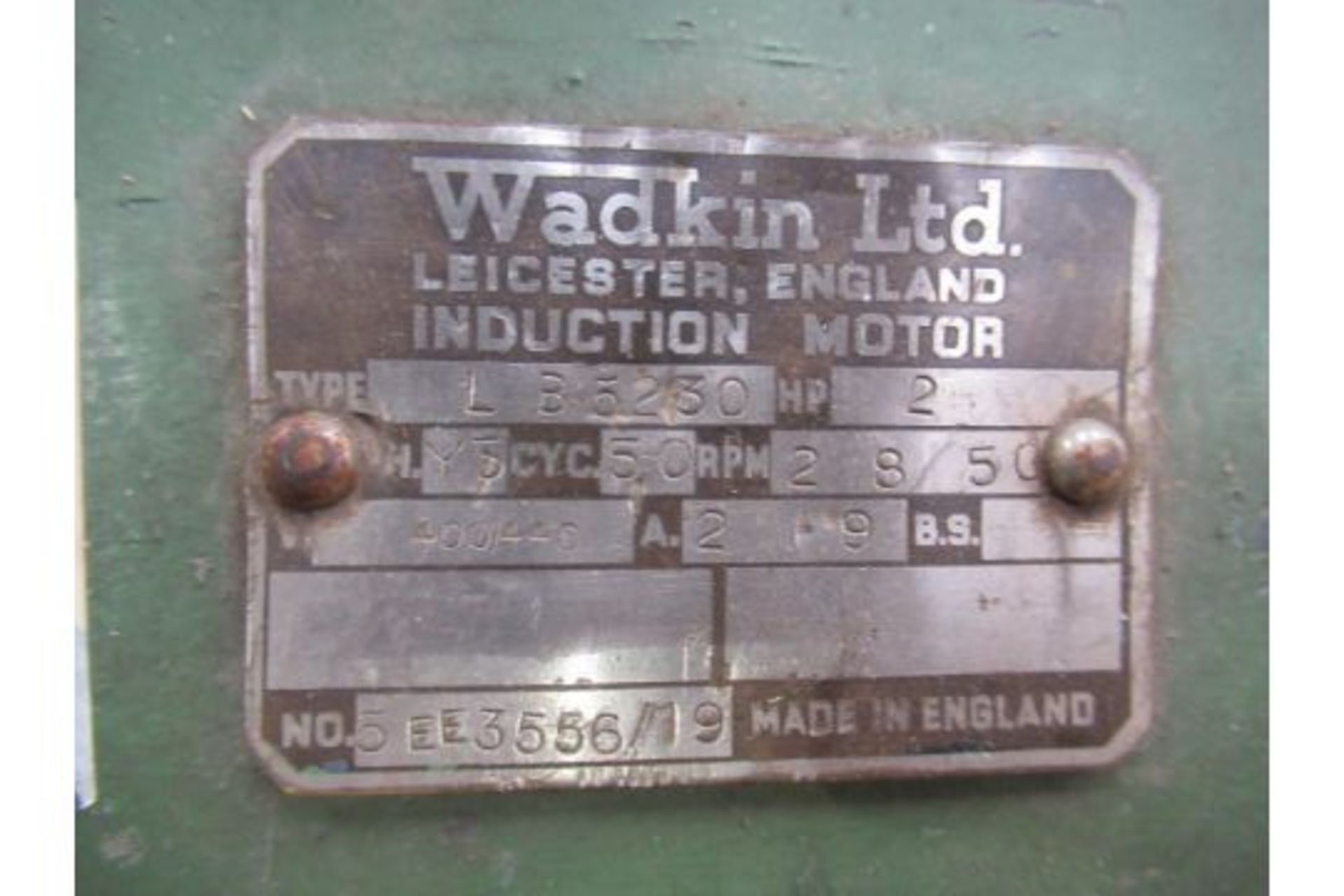 Wadkin EKA1101 five head tenoner 400v 50Hz - Image 9 of 9