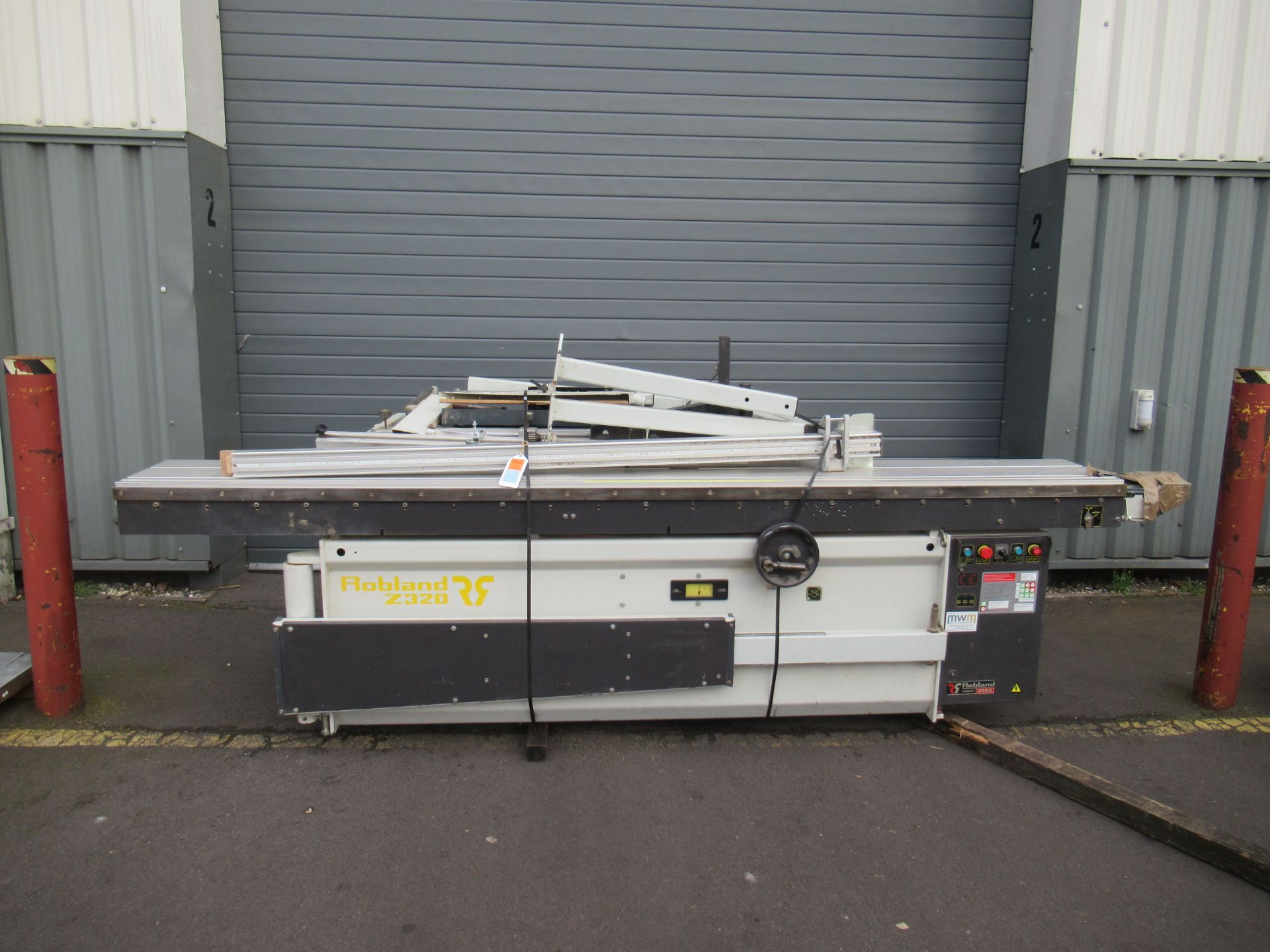 Robland Z320 sliding panel saw, 3ph