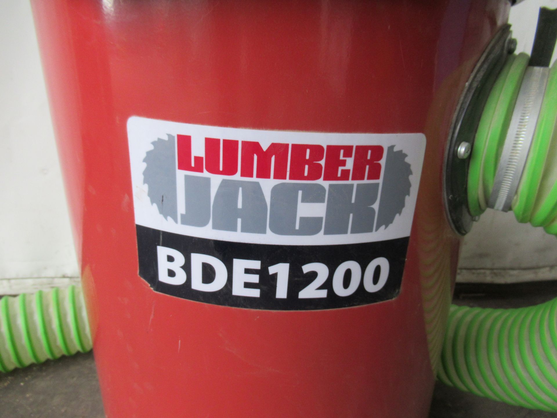 Lumberjack BDE1200 portable 1200W 50L dust extractor, 240V - Image 3 of 4