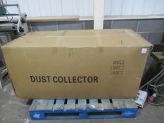 Boxed 4kW dust collector-unused