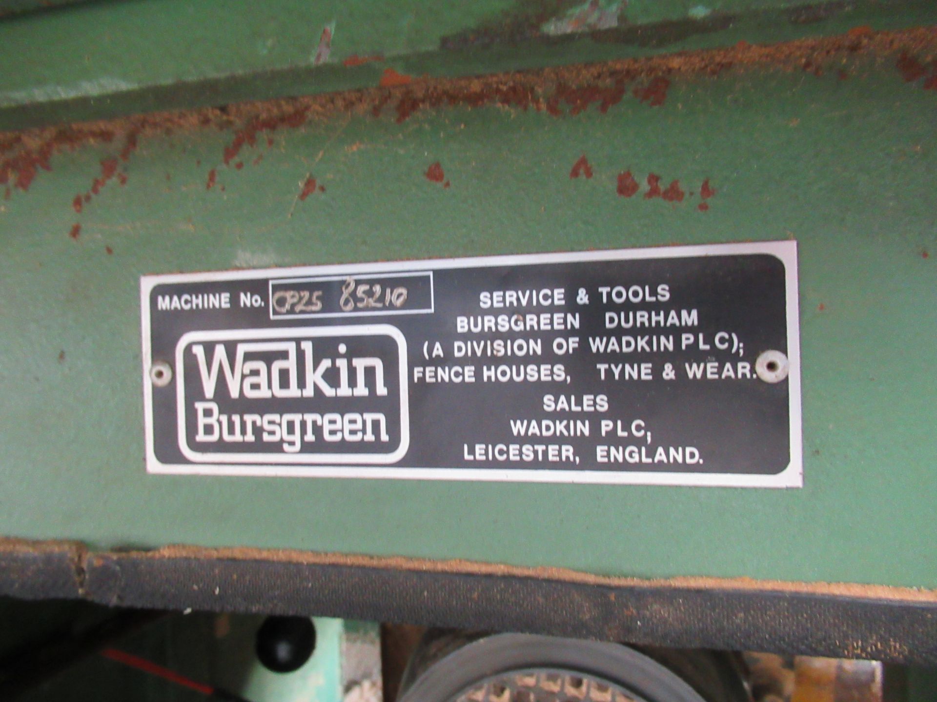 Wadkin Bursgreen CP25 panel saw - Image 9 of 12