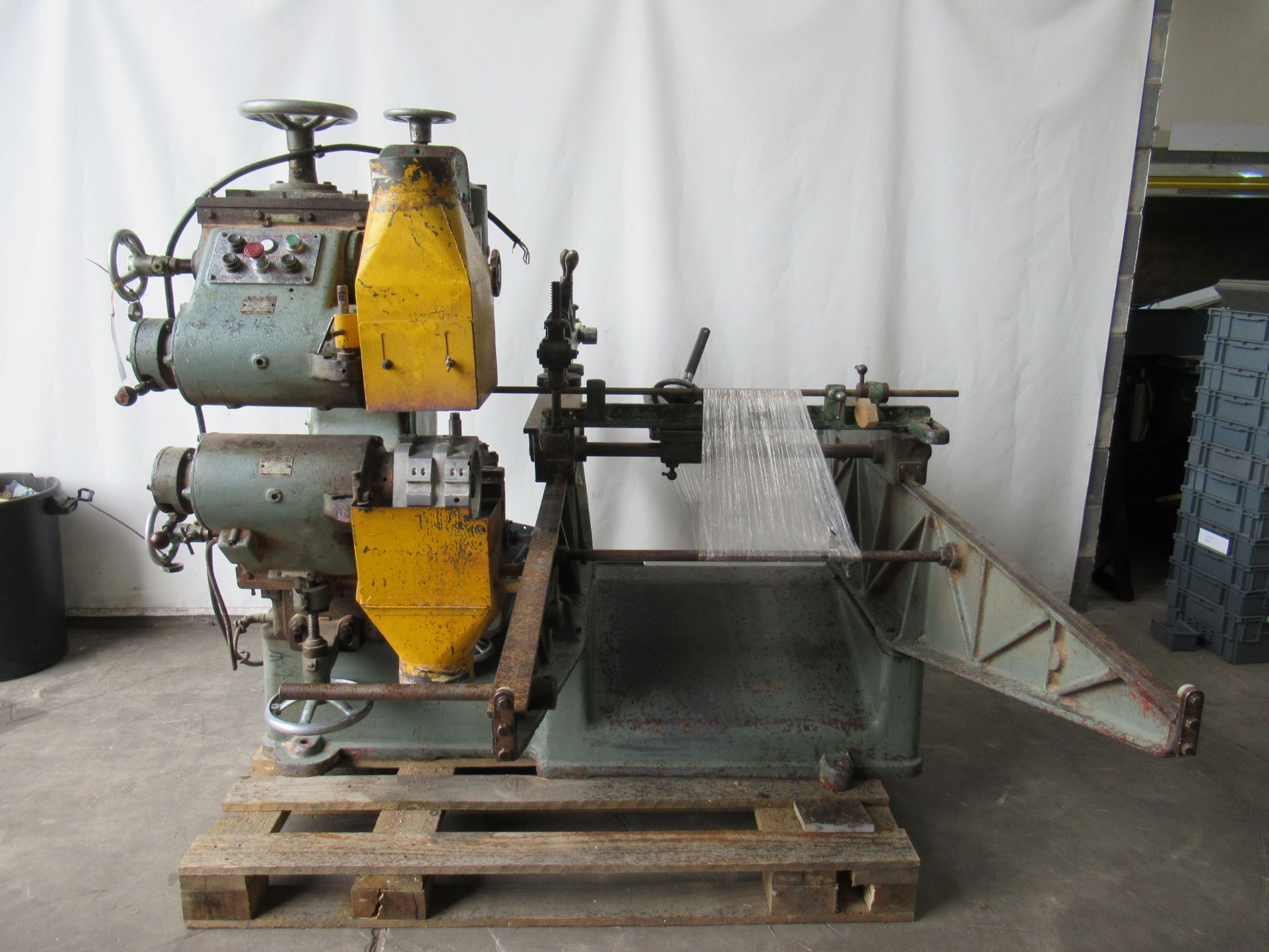 Wadkin EKA 4 head tenoner type WKT26