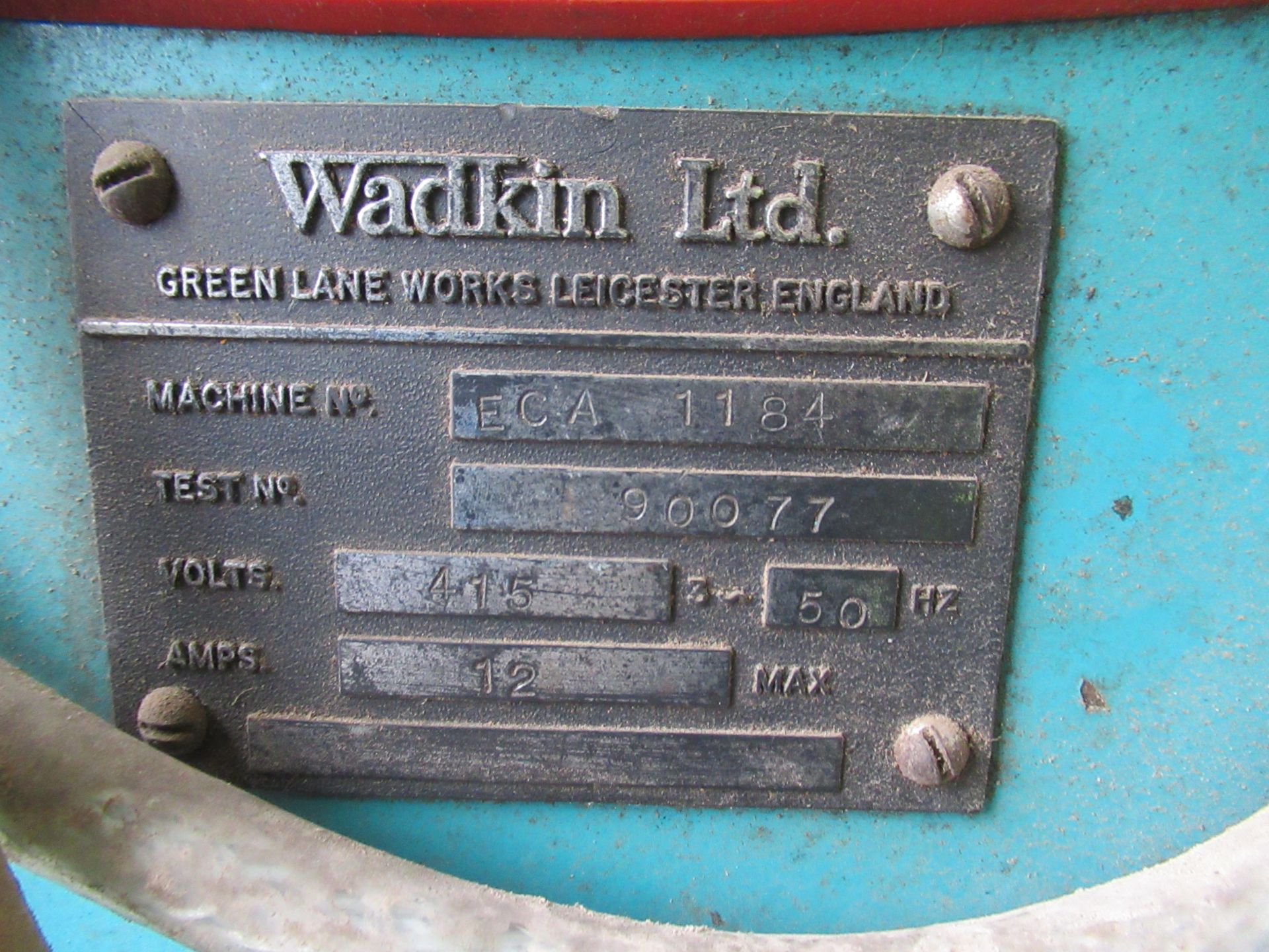 Wadkin ECA 1184 4 head tenoner, s/n 90077, 415V - Image 5 of 8