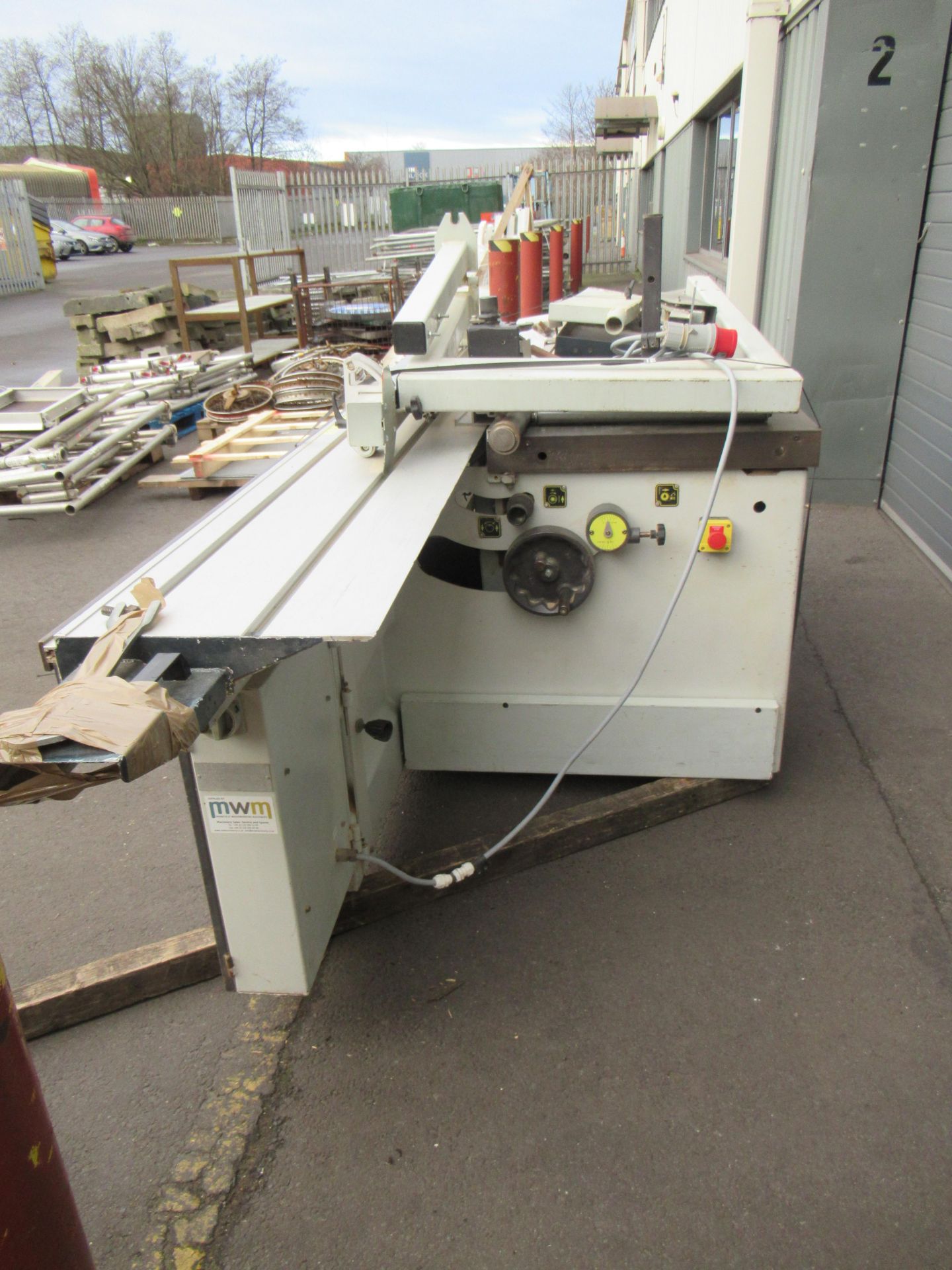 Robland Z320 sliding panel saw, 3ph - Image 4 of 8