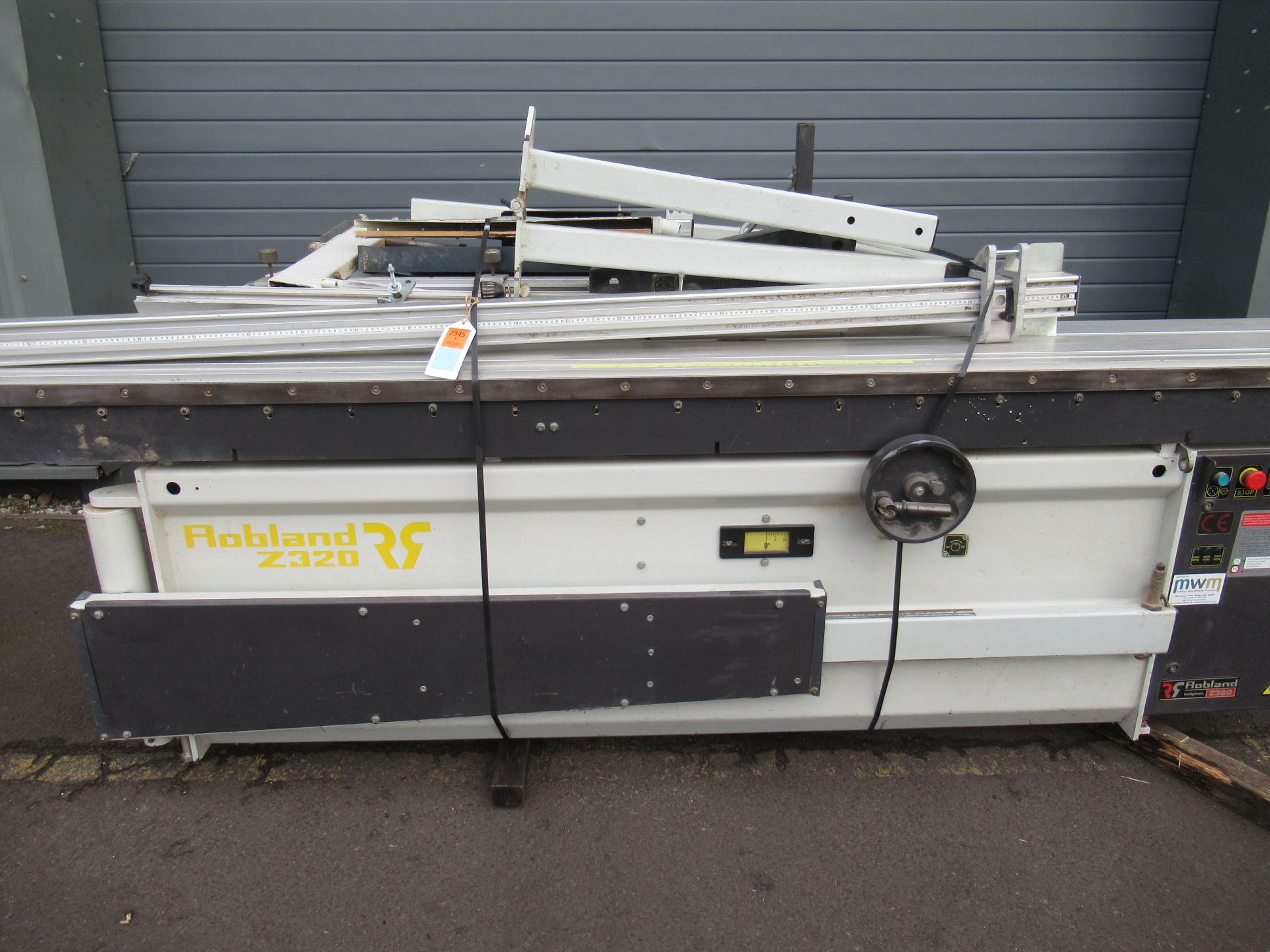 Robland Z320 sliding panel saw, 3ph - Image 2 of 8