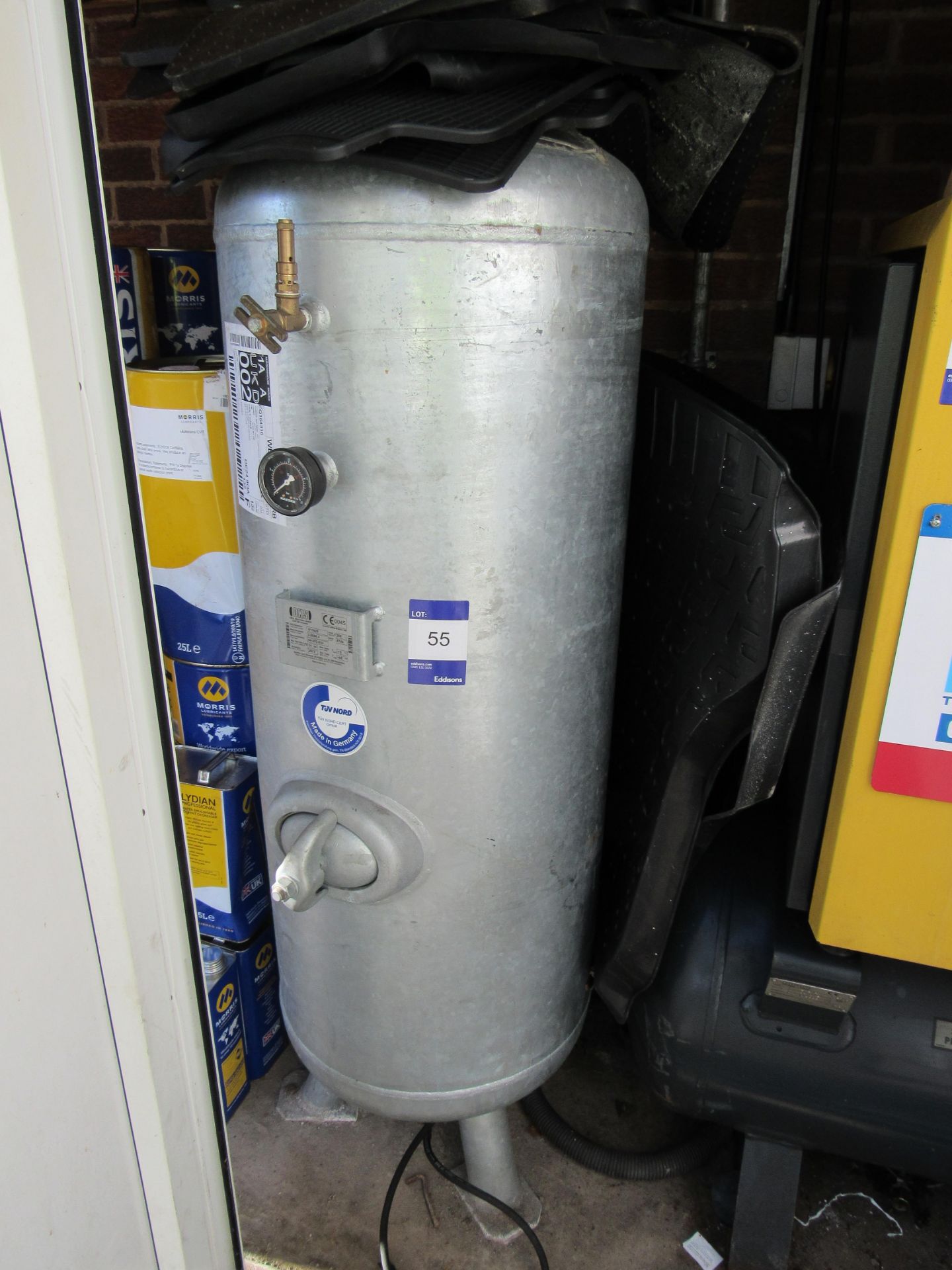 OKS 250L Vertical Air Receiving Tank, 2017