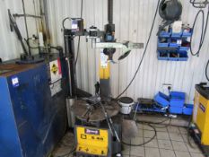 SICE S45 tyre changer, 2010, serial number IGA215024