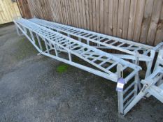 Pair of Galvanised Vehicle Display Ramps