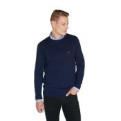 Approximately 165 100% Cotton Gents Crew & ‘V’ Neck Sweaters, various colours, sizes M, L, XL &