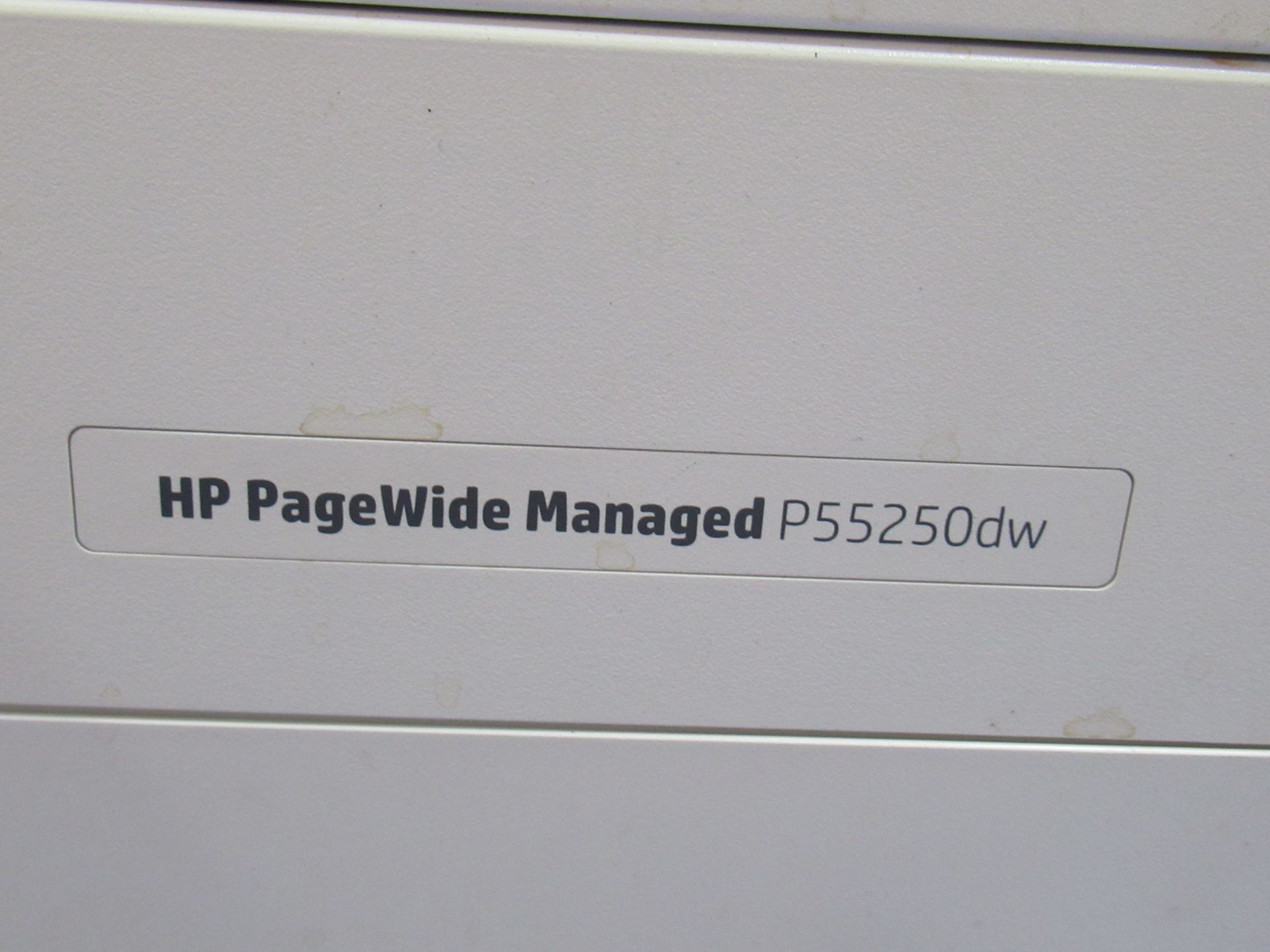 HP Page wide managed P55250dw printer - Image 2 of 4