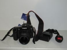 Canon 80D EOS digital camera.