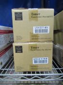 2x Xerox toner cartridges for work centre Pro 555/575
