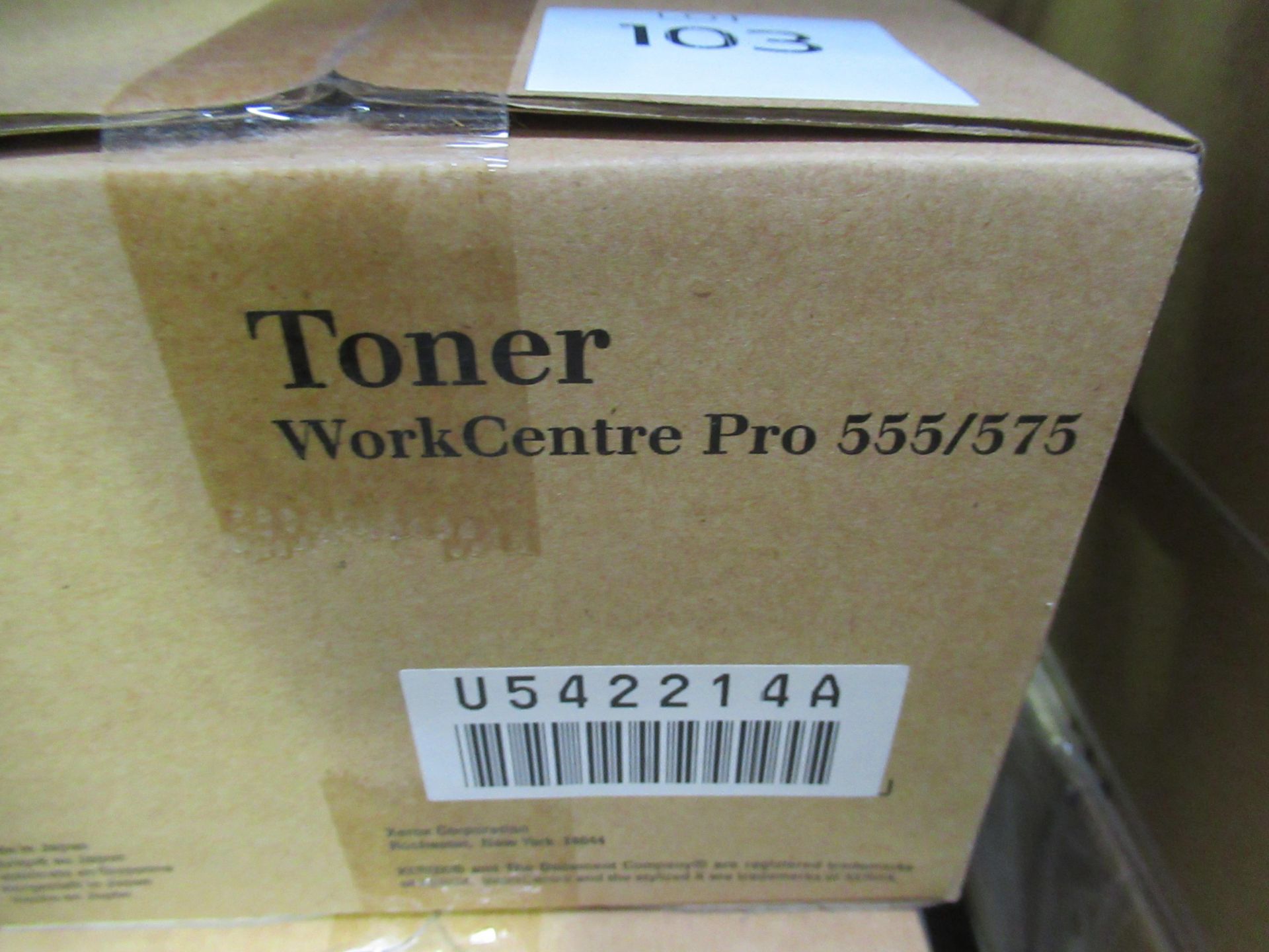 2x Xerox toner cartridges for work centre Pro 555/575 - Image 2 of 2