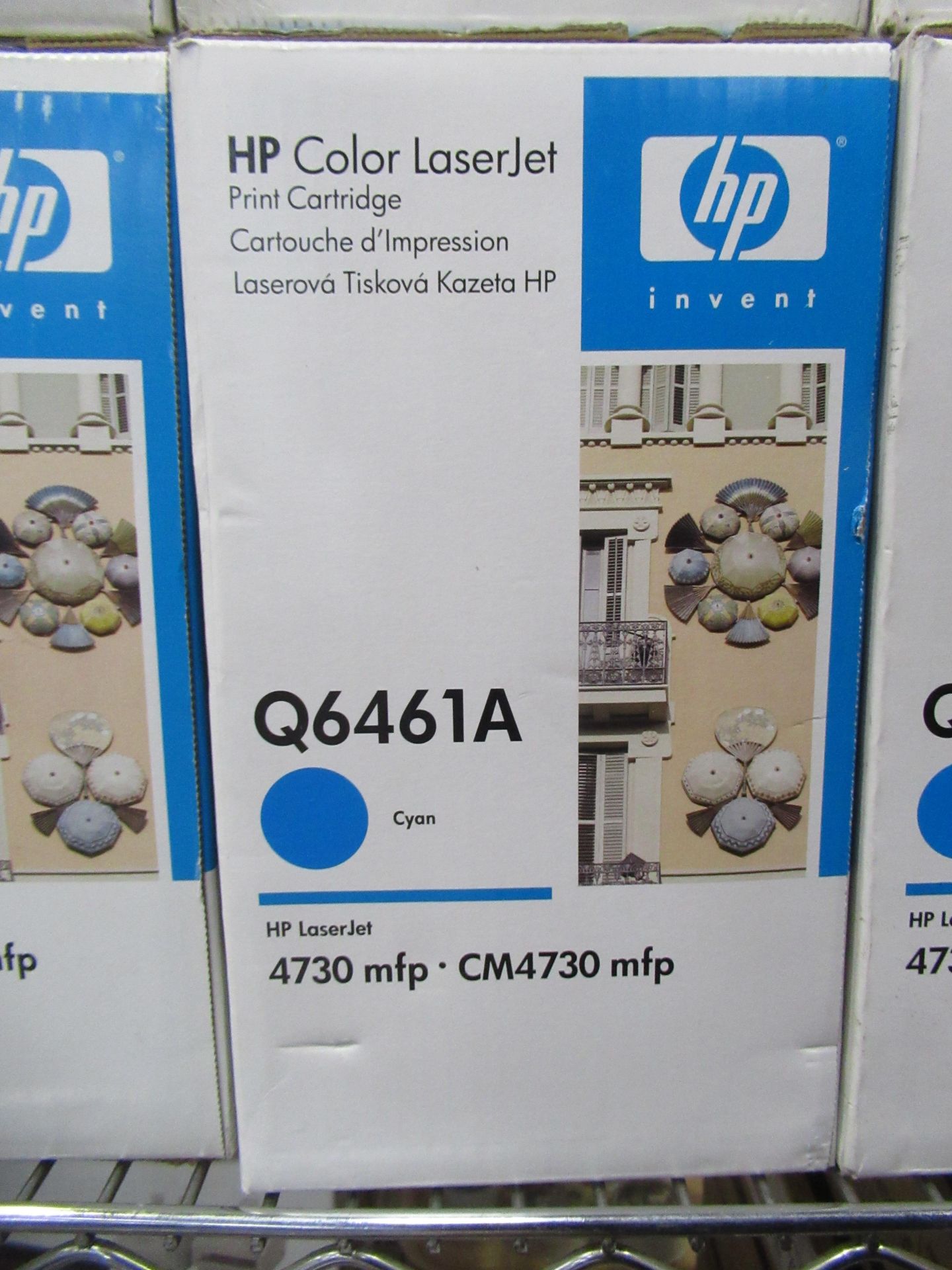 8x HP Q6461A LaserJet printer cartridges (cyan) - Image 2 of 2