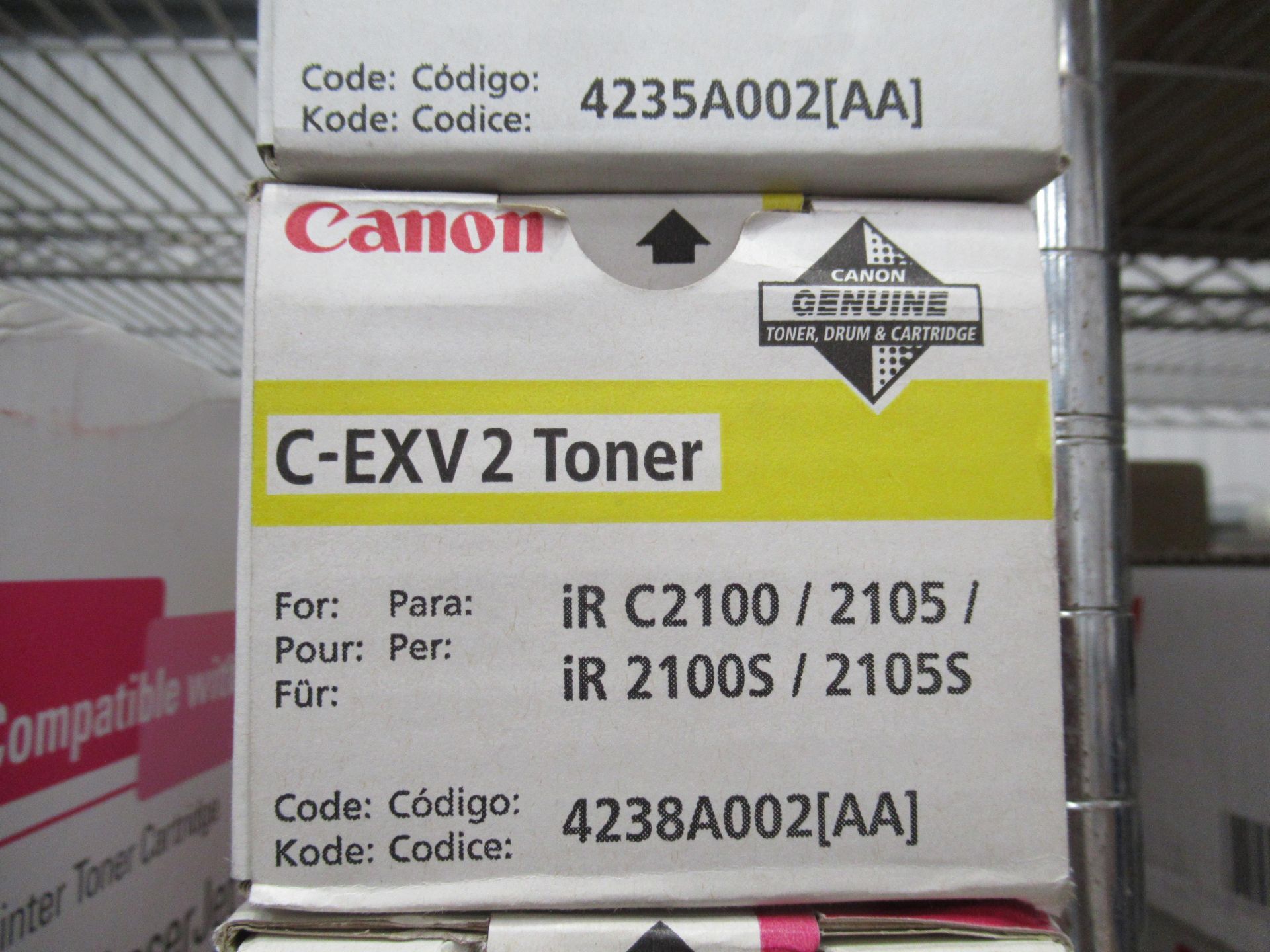 4x Canon C-EXV2 Toner Cartridges - Image 3 of 4