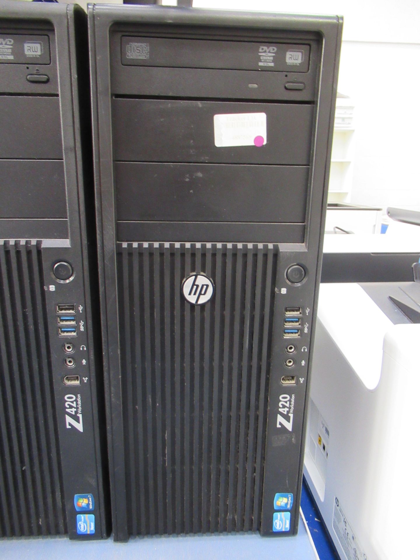 4x HP desktop PC's, 3x Z420, and 1x Z220 - Image 5 of 5
