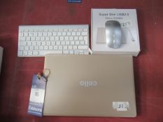 Cello M1479C laptop (damaged screen, no charger)