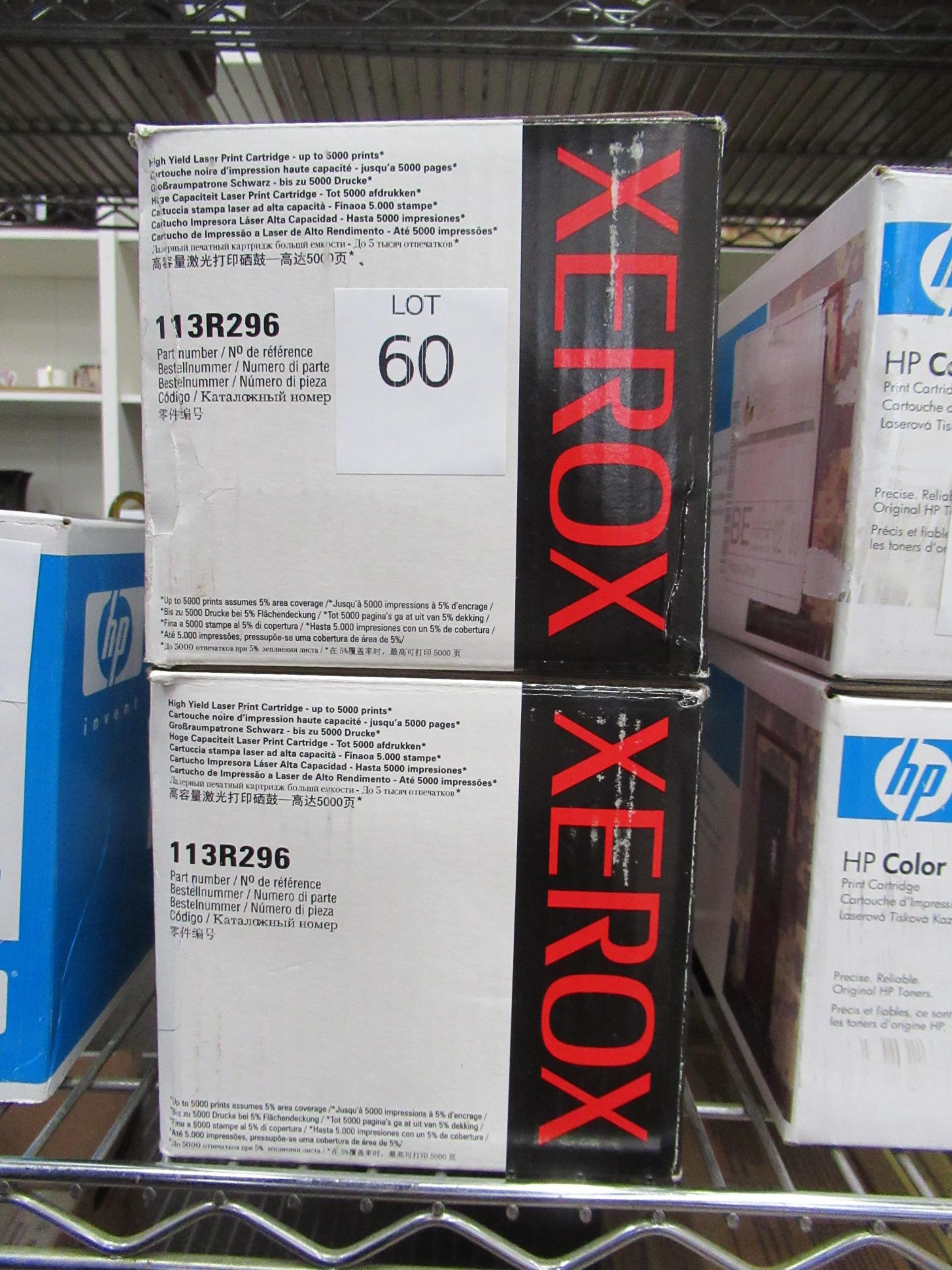 2x Xerox 113R296 high yield Print Cartridges