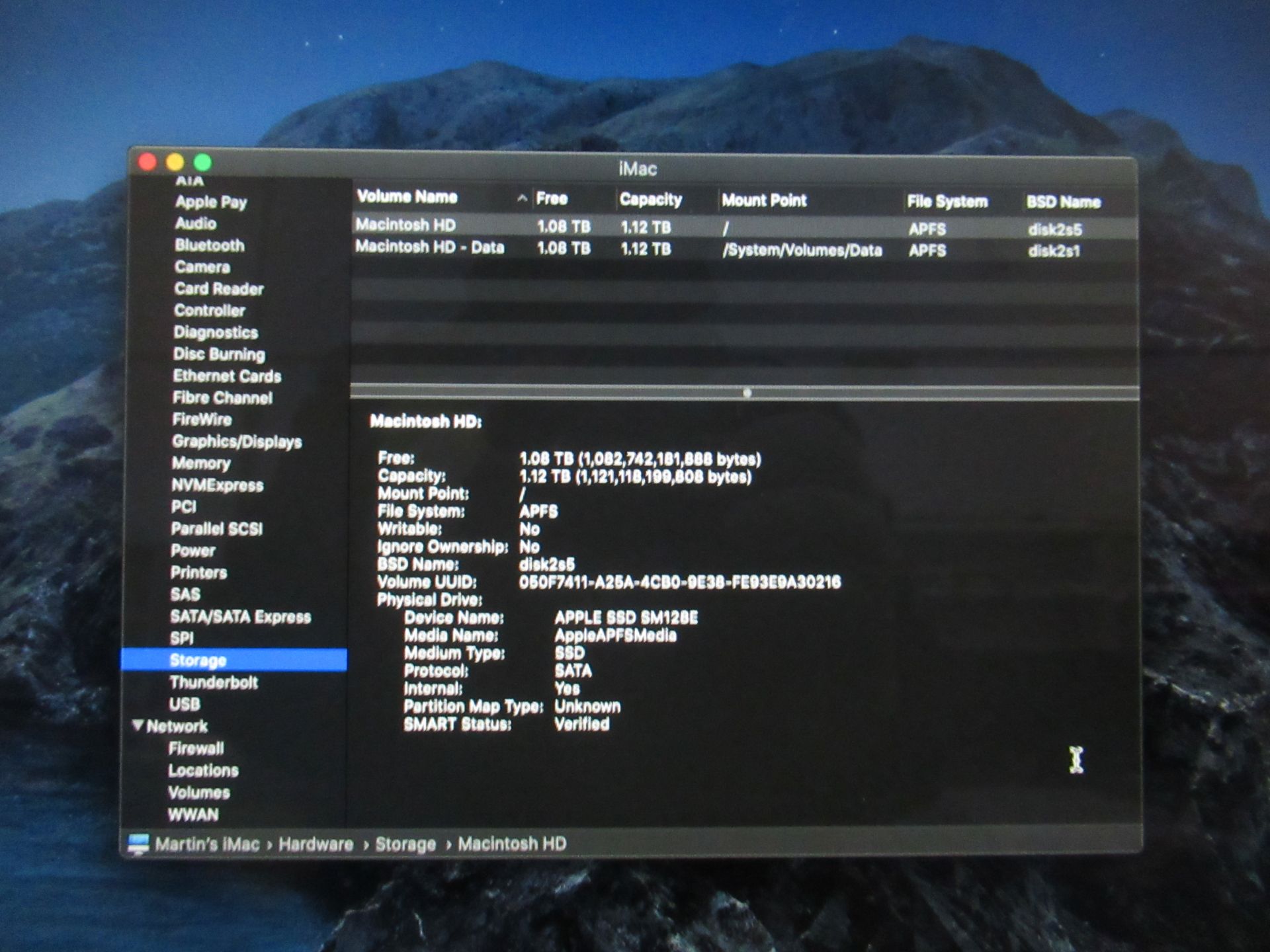 Apple iMac with i7 intel core processor and 16GB RAM. - Image 4 of 9