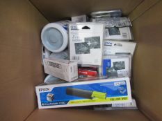 Box to contain various ink cartridges to include Epson, HP and Canon etc
