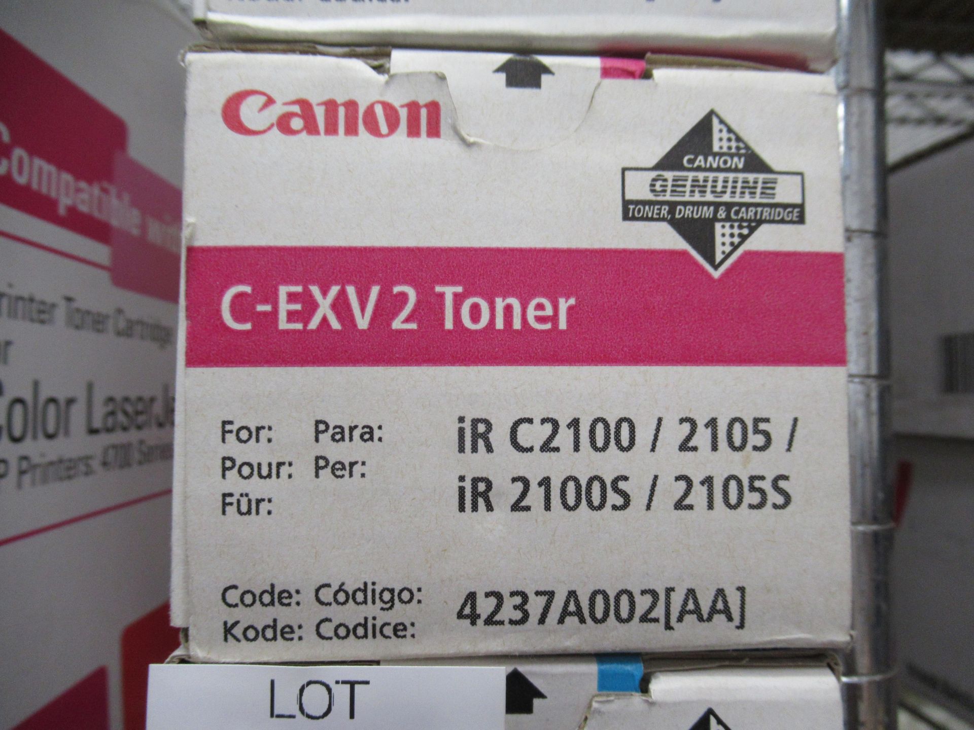 4x Canon C-EXV2 Toner Cartridges - Image 2 of 4