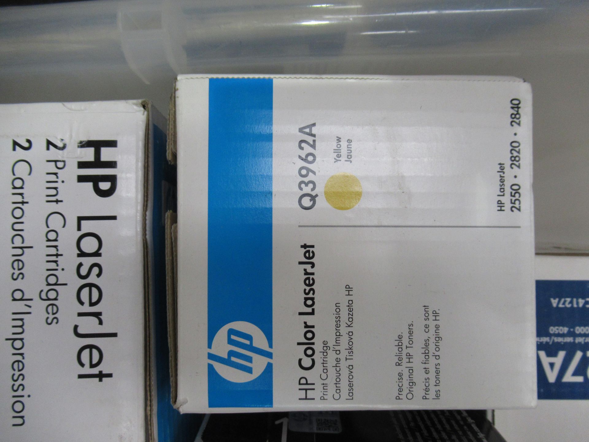 4 various HP LaserJet ink cartridges to crate with HP LaserJet 5500 image transfer kit - Image 4 of 7