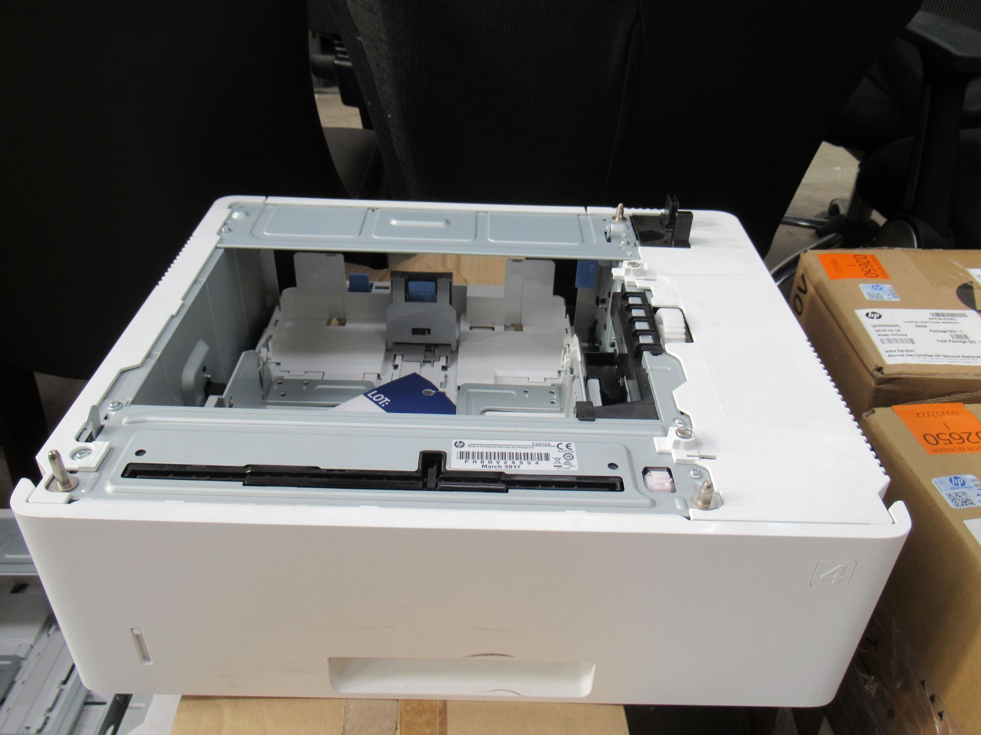 3x HP F2A72A and 1x DP929A paper trays - Image 4 of 4