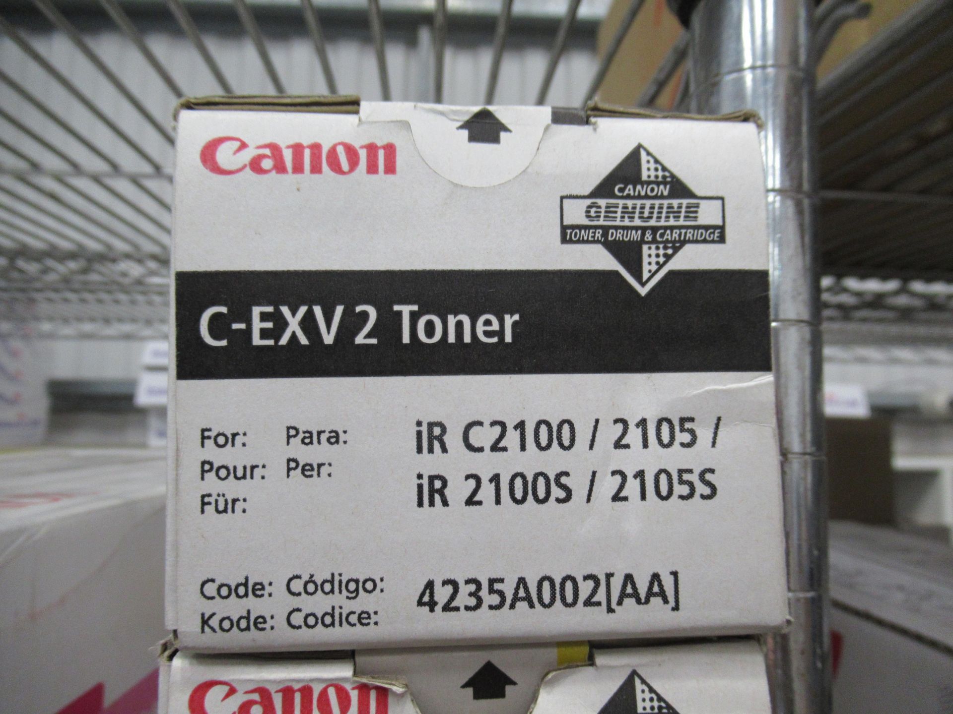 4x Canon C-EXV2 Toner Cartridges - Image 4 of 4