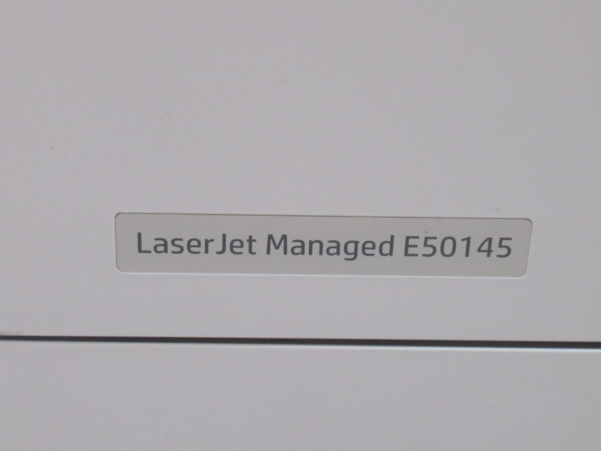 HP LaserJet managed E50145 printer - Image 3 of 4