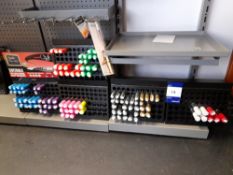 Assortment of Uni Chalk markers, various colours