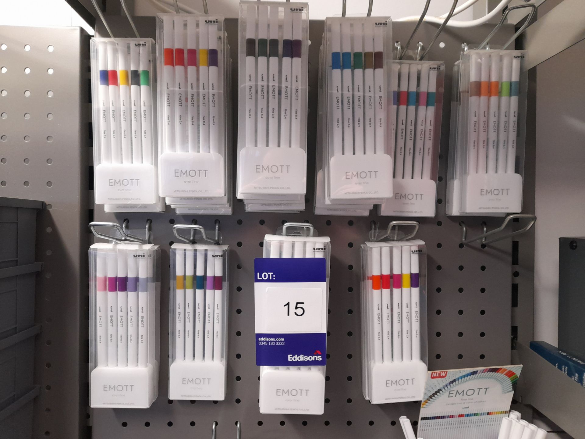 Assortment of Emott ever fine / fine line pens, including singles (RRP £1.99), and packs of 5 ( - Image 2 of 3