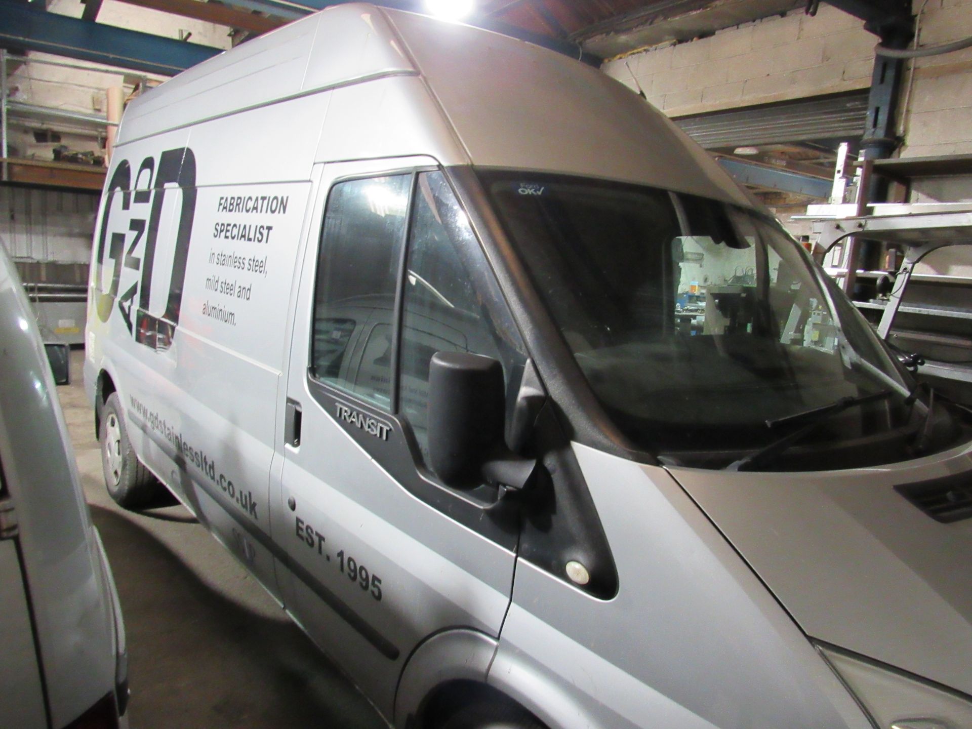 Ford Transit 125-T350 High Roof Panel Van, Registration: GAZ 6772, DOR: 20th March 2013, Odometer: - Image 2 of 9