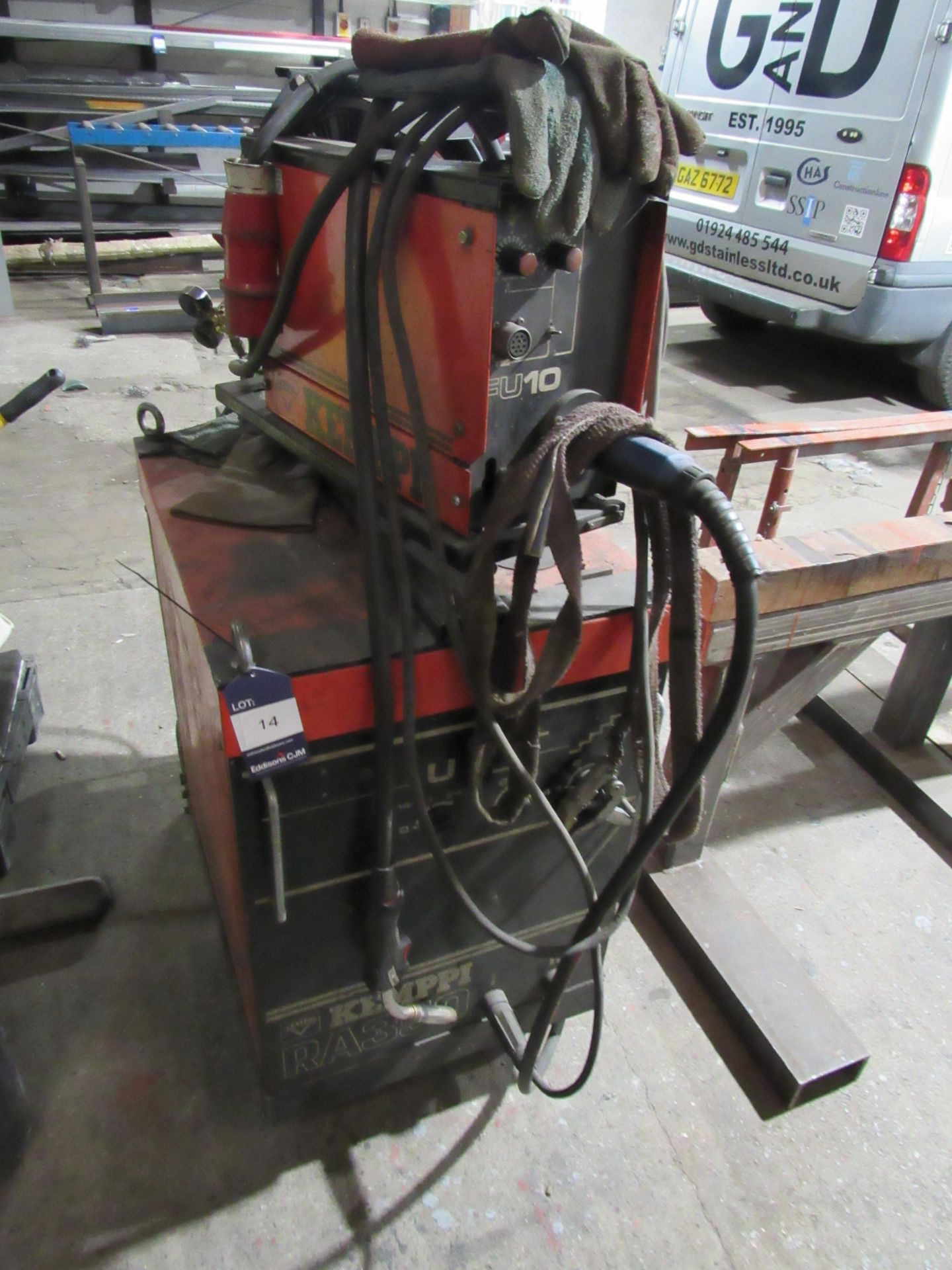 Kemppi RA350 Mig Welding Set with FU10 Wire Feed - Image 2 of 2