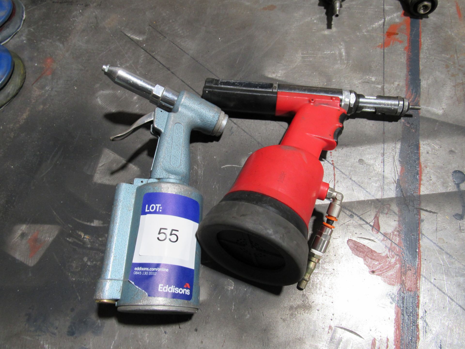 2 - Pneumatic pop rivet guns