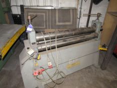 CJ Machinery Powered Pyramid Bending Rolls, 4ft x 1/8inch Capacity