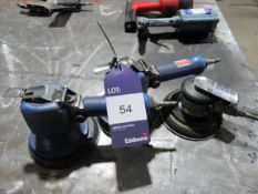 3 - Pneumatic orbital sanders