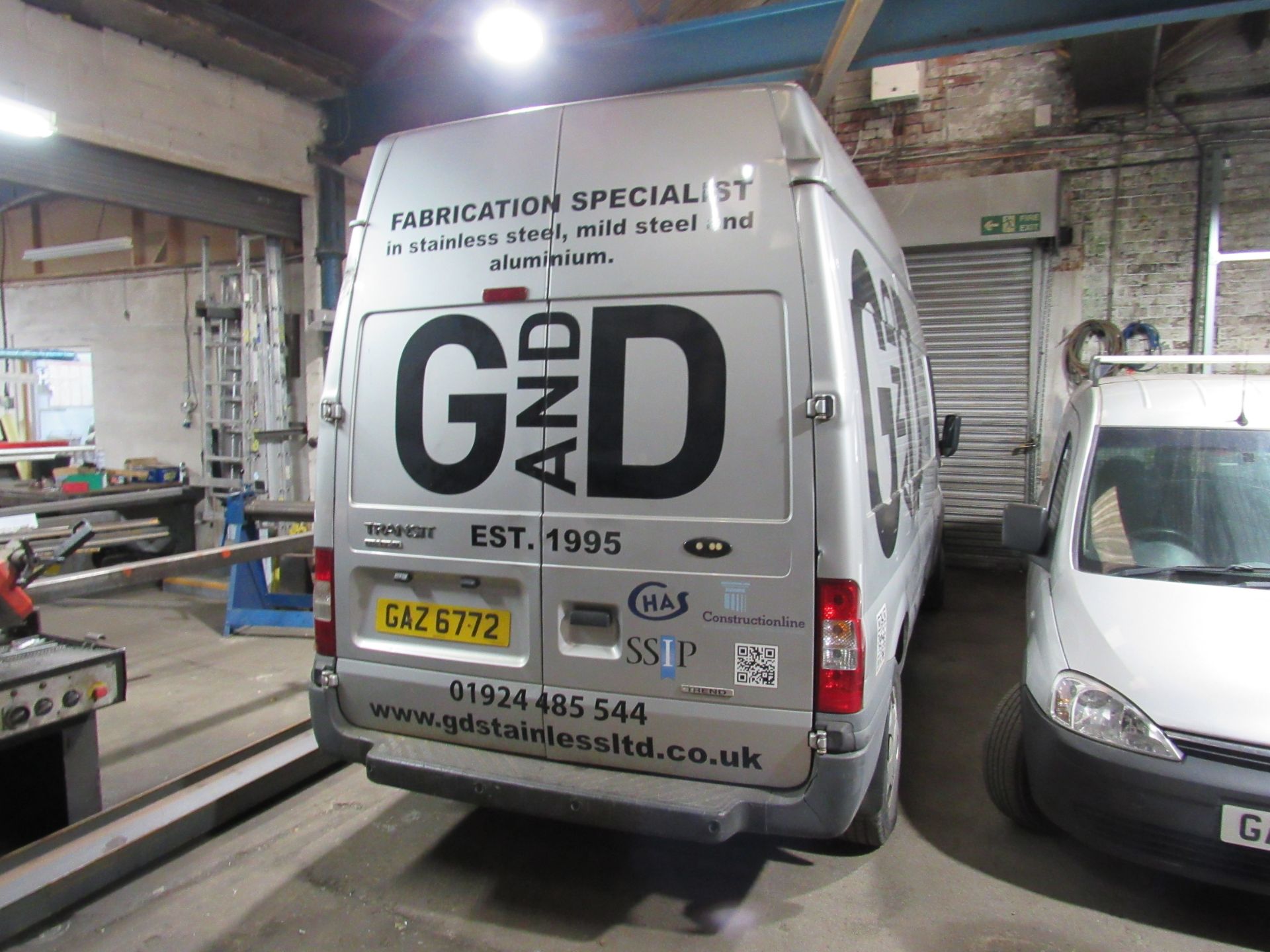 Ford Transit 125-T350 High Roof Panel Van, Registration: GAZ 6772, DOR: 20th March 2013, Odometer: - Image 3 of 9