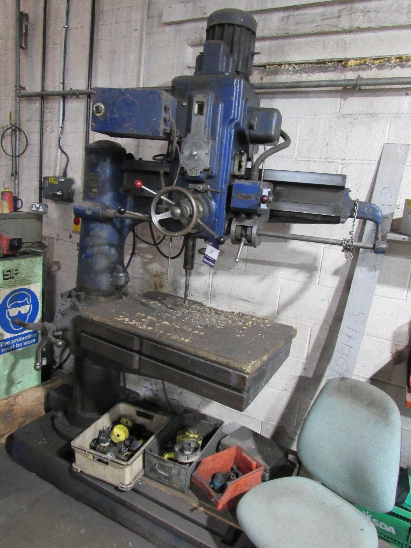 Kitchen and Wade 40T.7 Radial Arm Drilling Machine, serial number: 17250 - Image 3 of 4