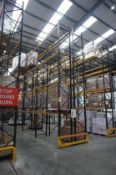 12 Bays of Link 51 Pallet Racking comprising 13x E